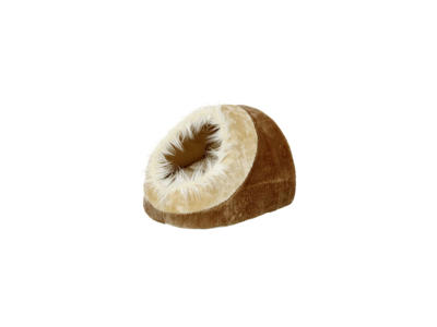 Kattehule CAVE 
40X40X28cm brun/beige