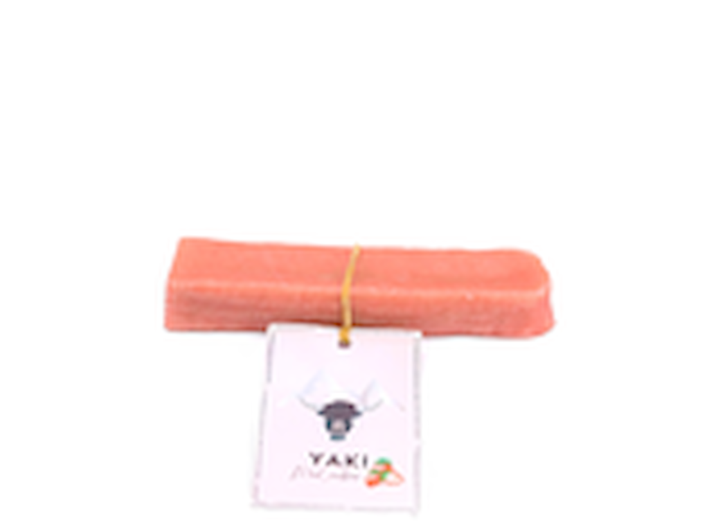 Yaki Jordbær L 110-120 g – Proteinrig Vegetarisk Tyggepind til Hunde