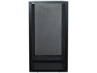 60x60x120cm Deluxe foldbart net terrarium - åben netdør