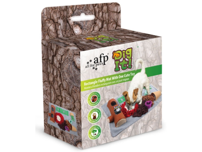 REKTANGULÆR LEGEMÅTTE MED LEGETØJ