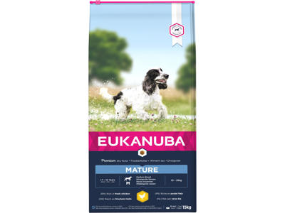 Eukanuba Mature medium Breed kylling 15 kg