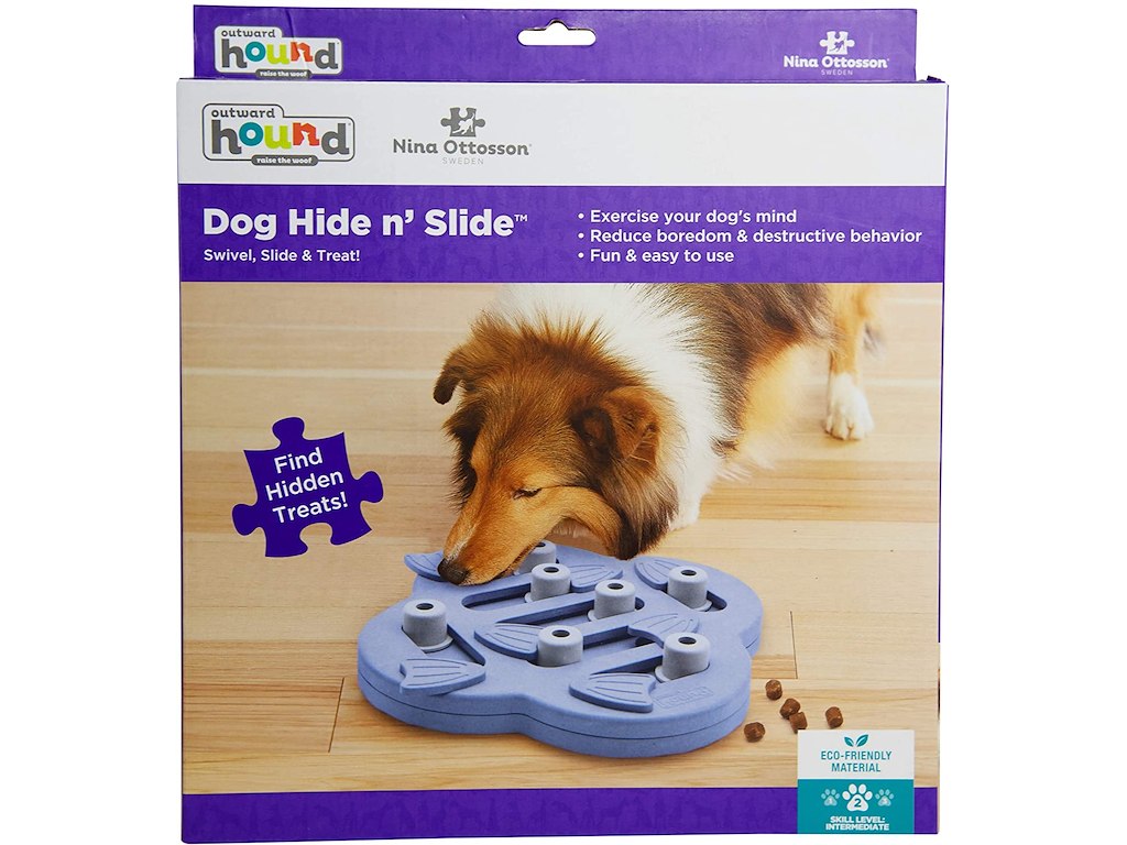 Nina Ottosson Aktiveringslegetøj Hildeslide 2 lilla 33x33x5cm