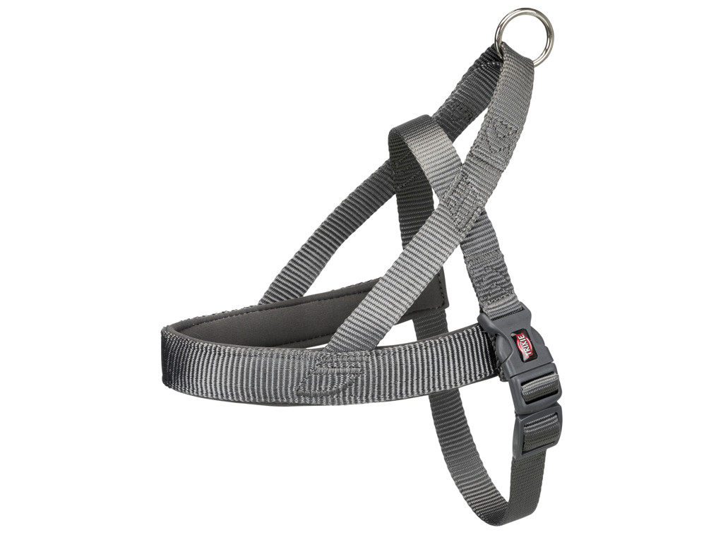 Premium norwegian harness, S-M: 30-50 cm/25 mm, graphite