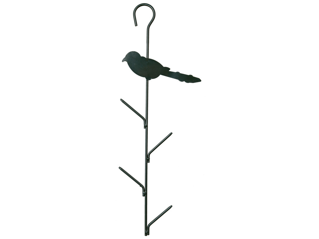 Fat ball feeder, 9 × 40 cm, dark green