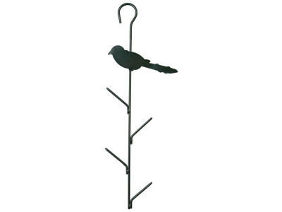 Fat ball feeder, 9 × 40 cm, dark green