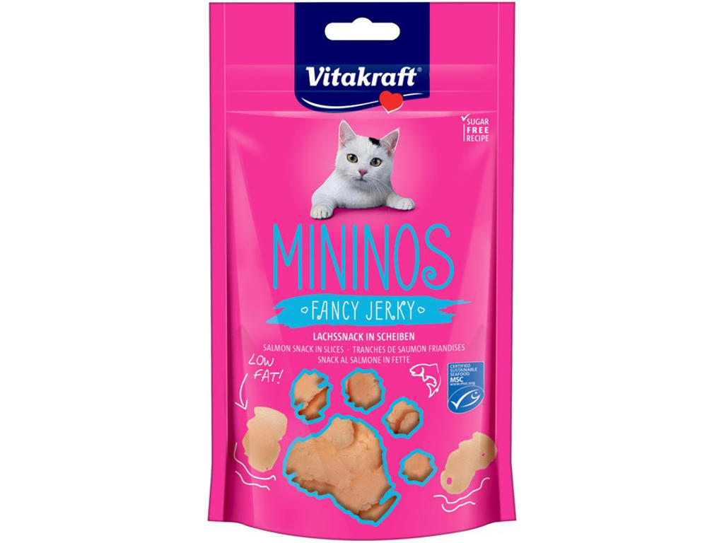 Vitakraft MININOS Fancy Jerky Laksestykker