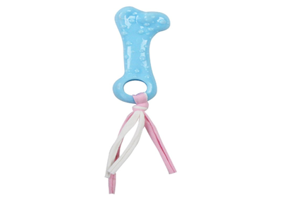 "PUPPY LIFE" BONE  WITH ROPE 11cm