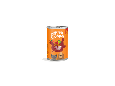 EC vådfoder kylling&kalkun adult 400gr