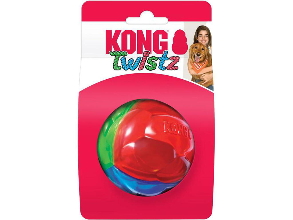 KONG TWISTZ BALL L Ø7,5CM
