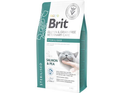 Brit GF Veterinary Care Cat Sterilised  5 kg