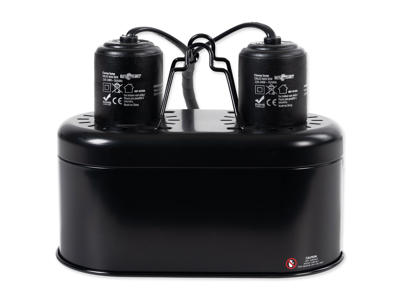 Mini dual dome lampe fixture