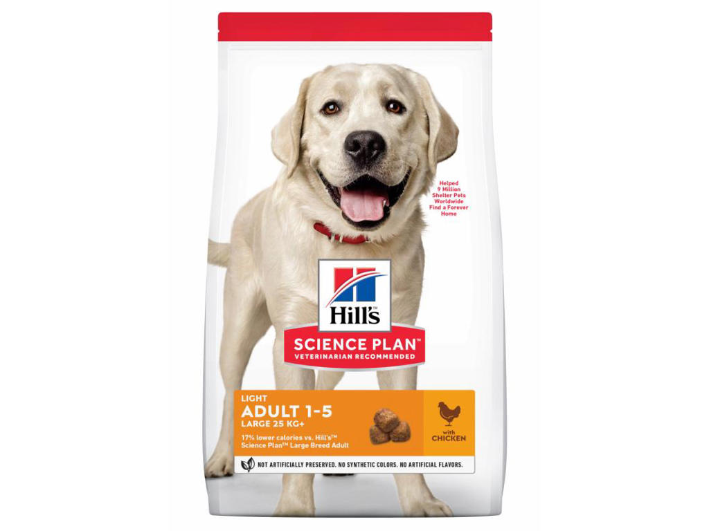 Hills Canine Adult Light Large Breed Chicken 14kg