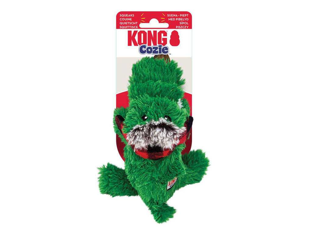 Kong holiday cozie alligator S 10x13x9CM