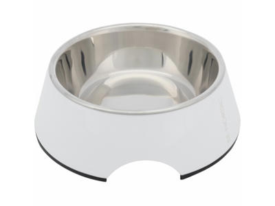 BE NORDIC skål, melamin, 0,4l 17cm hvid