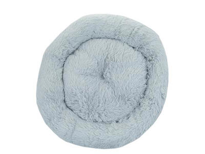 Anti-stress donut-seng  Ø90 cm. grå, Large 86x86x17 cm.