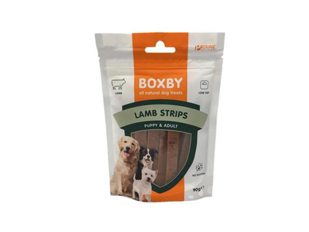 Boxby lamme strips glutenfree 90g. 