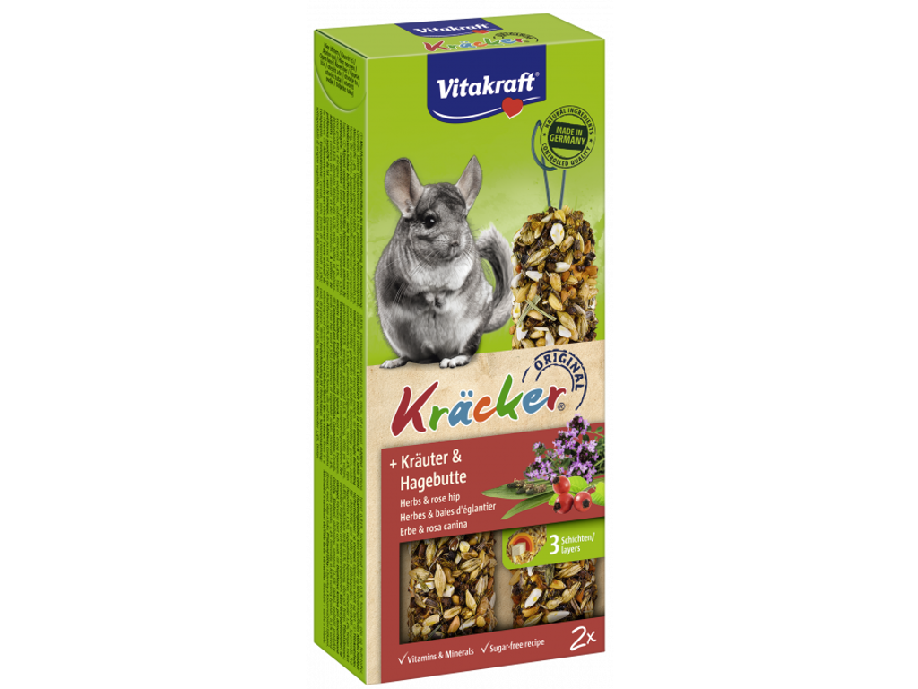 Vitakraft Kracker Chinchilla Krauter