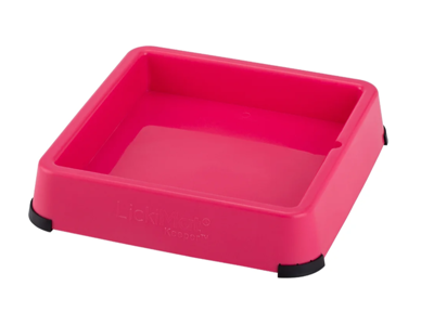 Lickimat Keeper Rød 25x25x25cm