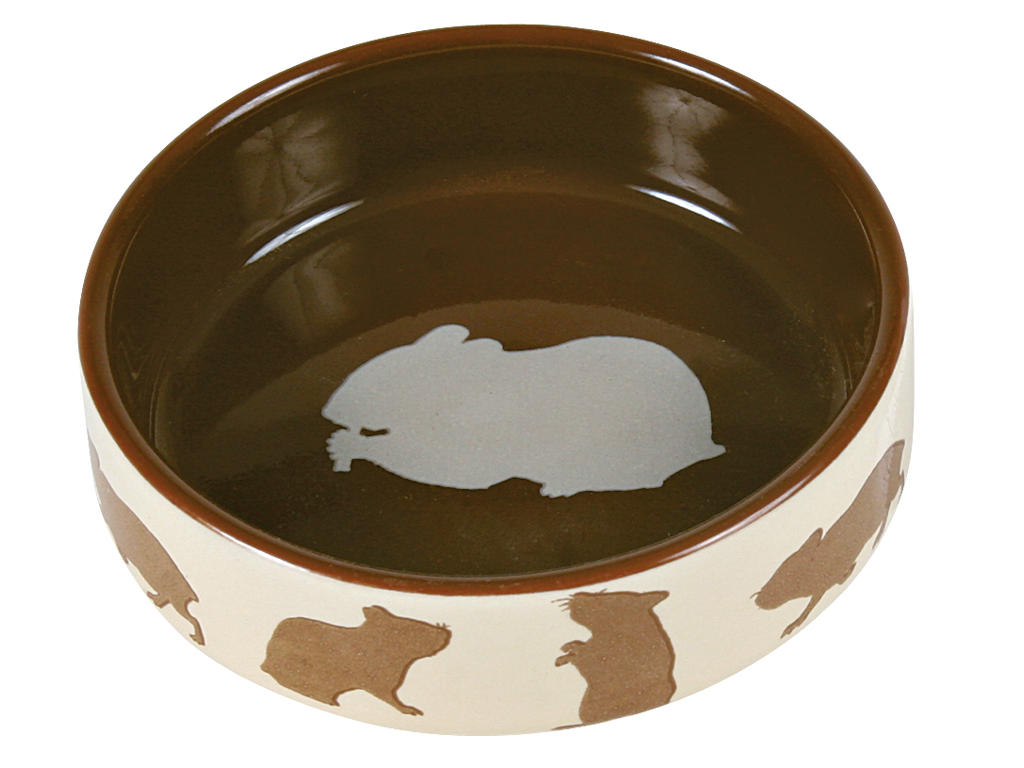 Hamster kera/skål m.motiv 8 cm