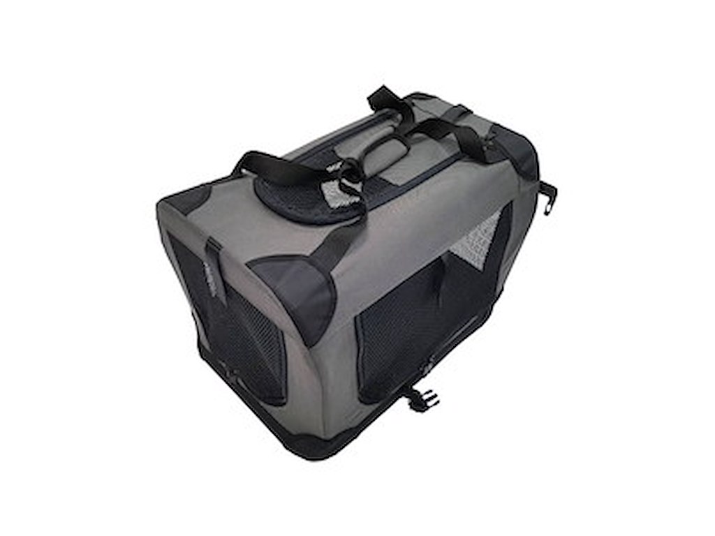 Transportbur XXL Grå 91 x 63 x 63 cm – Hund & Kat Foldbart