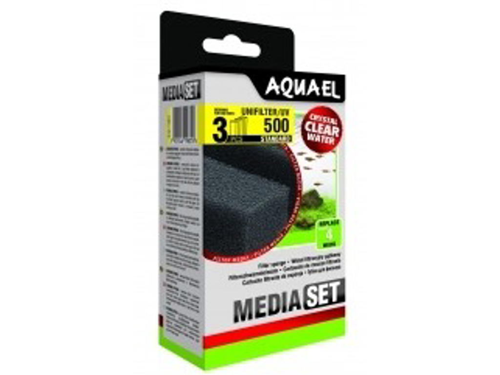 Svamp Unifilter 500/+UV Media set 3 stk