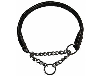 WALKER HALS M/KÆDE SORT   0.6X40 CM