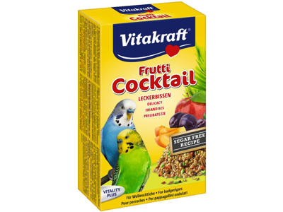 Vitakraft Frutti Cocktail Fuglesnack 200 g – Tilskudsfoder til undulater