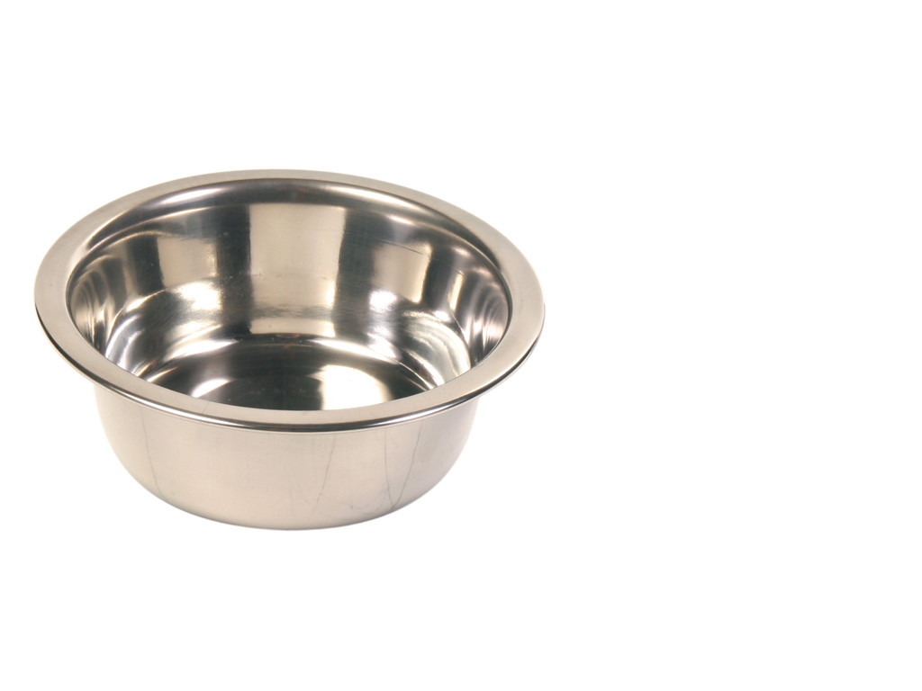 Hundeskål rustfri stål 0,45l 12cm