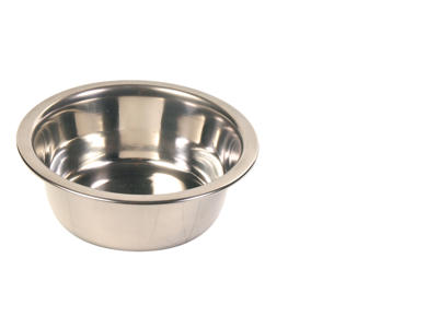Hundeskål rustfri stål 0,45l 12cm