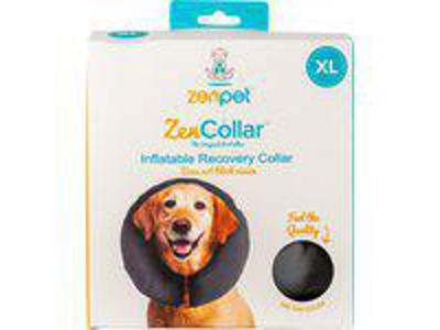 Zencollar oppustelig nakkekrave hund XL ca 40-55CM