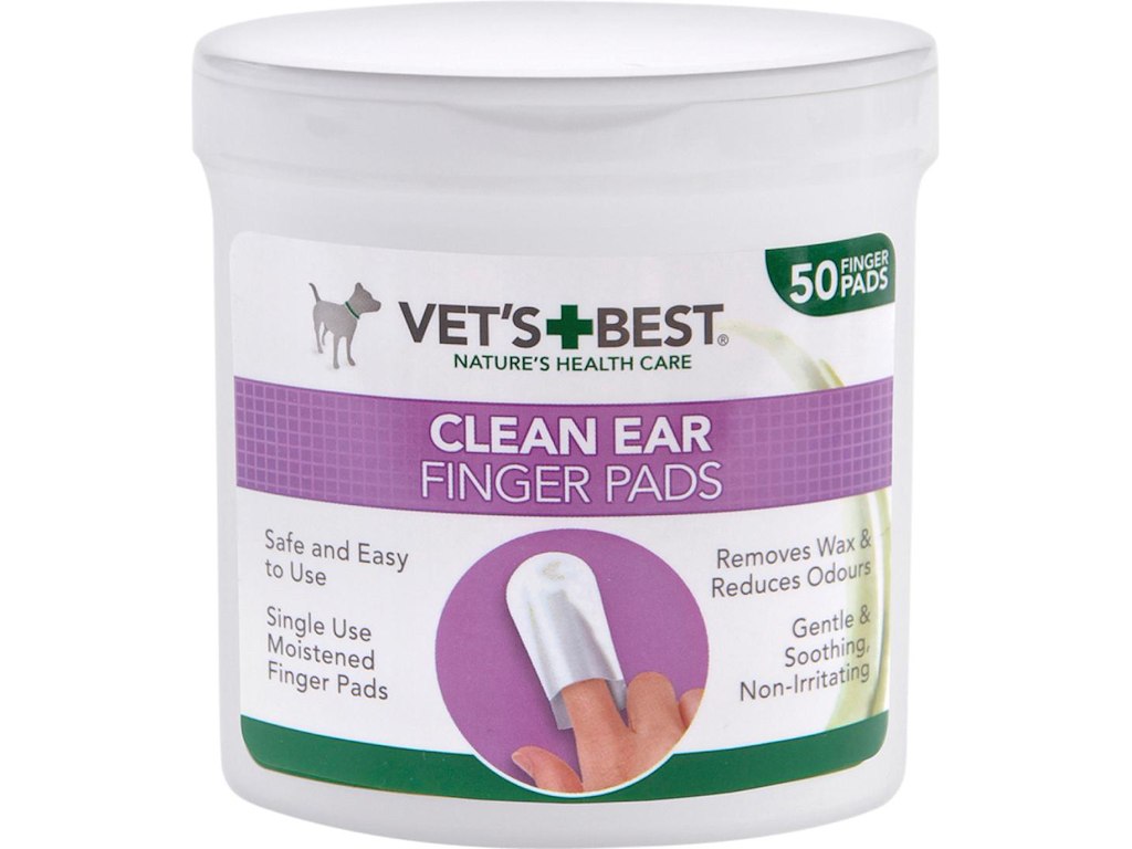 Vet’s Best Clean Fingertutter til Ørepleje – 50 stk.
