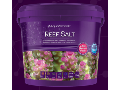 Aquaforest Reef Salt 22 kg – Fuldsyntetisk havsalt med aminosyrer og C-vitamin