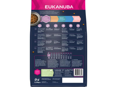  Eukanuba Puppy Small/Medium Lamb & Rice 2,5 kg