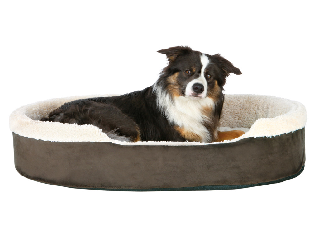 Cosma seng, 100 × 75 cm, mørkebrun/beige