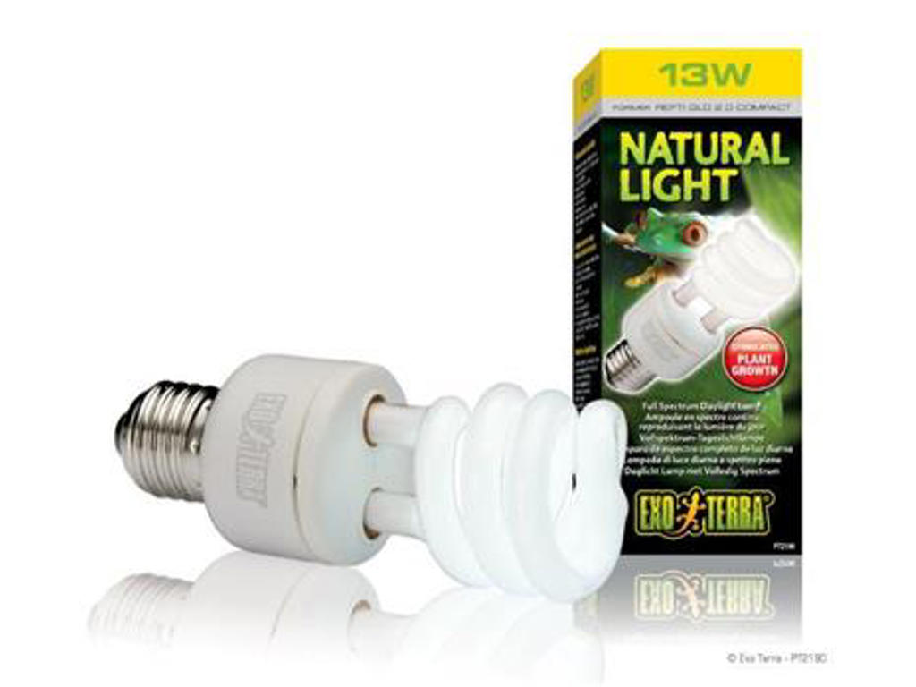 ExoTerra natural light, 13 watt. E27