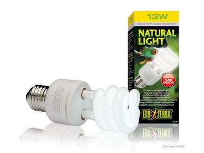 ExoTerra natural light, 13 watt. E27