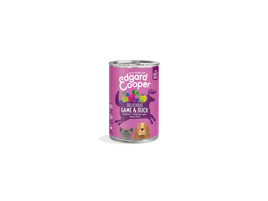 EC vådfoder vildt&and adult 400gr