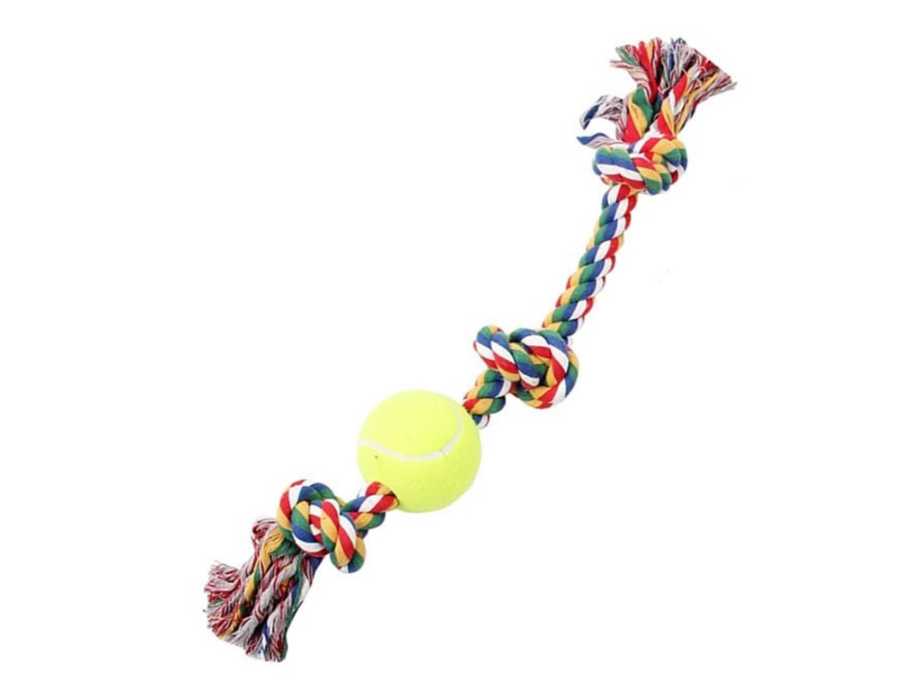 BIDEREB 3 KNUDER m.TENNISBOLD 45 cm