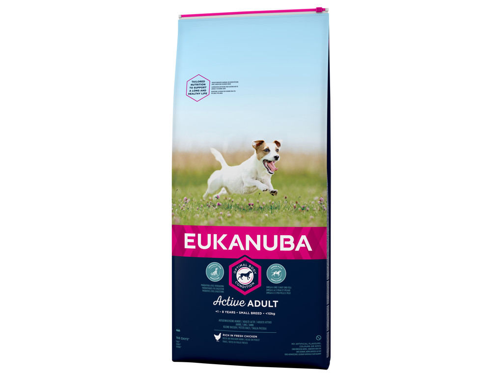 Eukanuba Active Small Breed Kylling 12kg