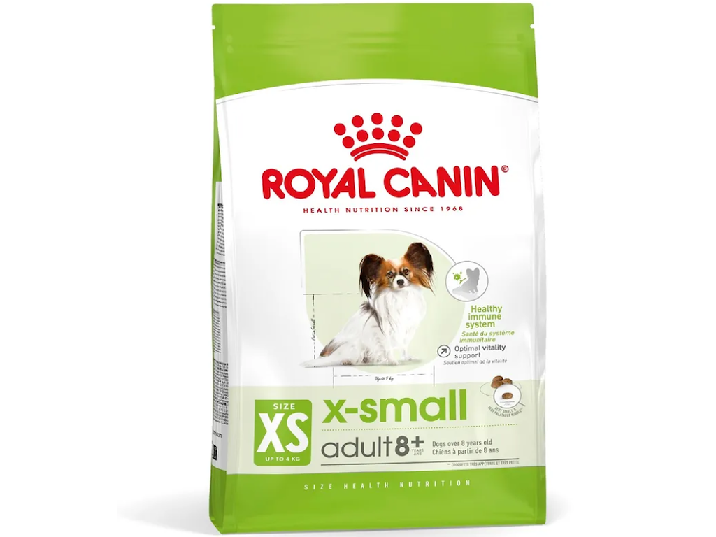 Royal Canin X-Small Adult 8+ 3 kg – Tørfoder til ældre hunde op til 4 kg