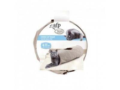 Kattetunnel med knas lys beige