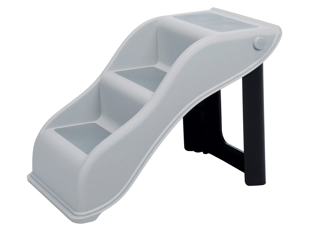 Trappe, 34 x 39 x 54 cm, lysegrå