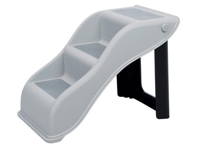 Trappe, 34 x 39 x 54 cm, lysegrå