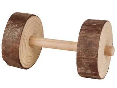 Natural Living 2 vægtstænger, ø 4,5 cm/9 cm