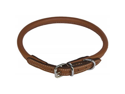 KW walker rund halsbånd natur 1,0x60cm