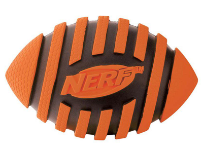 Nerf spiral squeak football medium