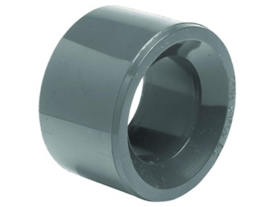 PVC REDUCERINGSMUFFE 25x20mm