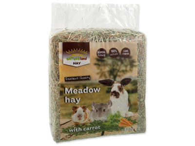 Nature Land hø med gulerod 0,65kg