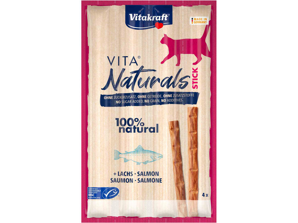 Vita naturals med laks 20g