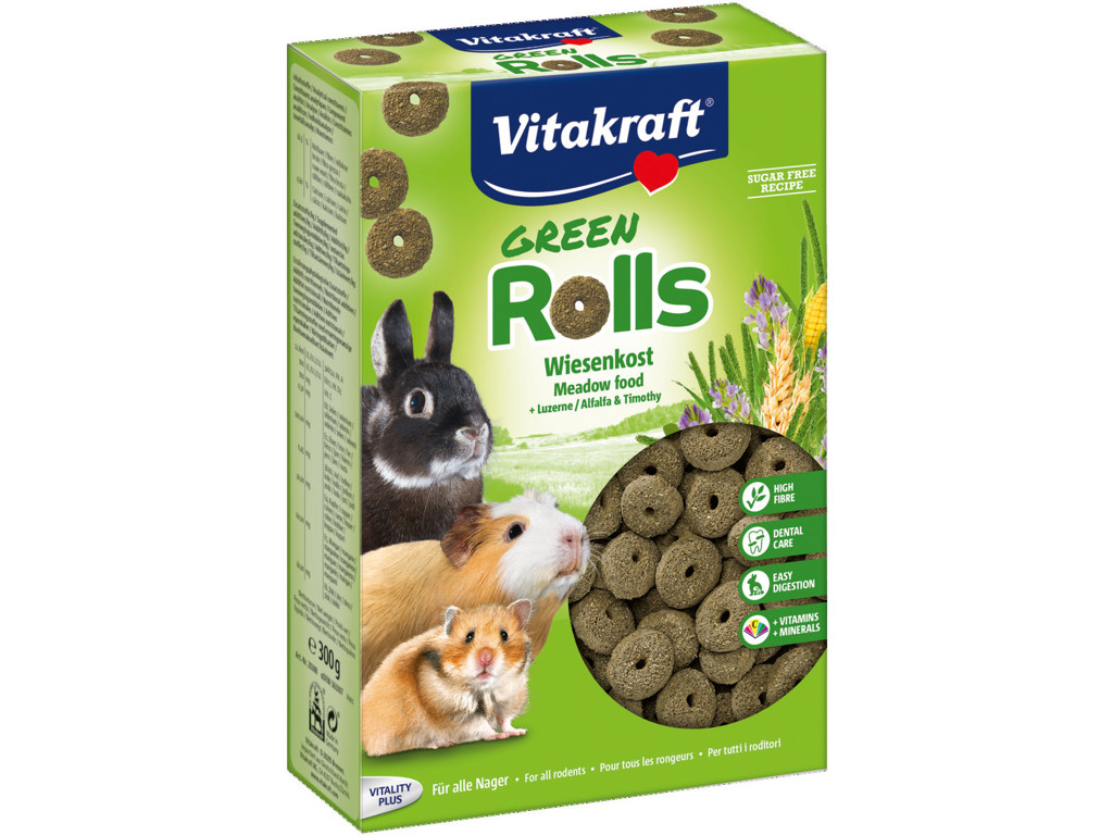 Vitakraft Green Rolls 300g